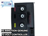 RS Inmotion 72V motor controller genuine replacement part
Front motor controller for Inmotion RS electric scooter 72V
Rear motor controller for Inmotion RS scooter OEM part
Inmotion RS 72 volt scooter controller genuine Inmotion part
Close-up of Inmotion RS 72V motor controller front view
Rear view of Inmotion RS scooter 72V controller wiring harness
OEM Inmotion RS electric scooter controller replacement
High power 72V controller for RS Inmotion electric scooter